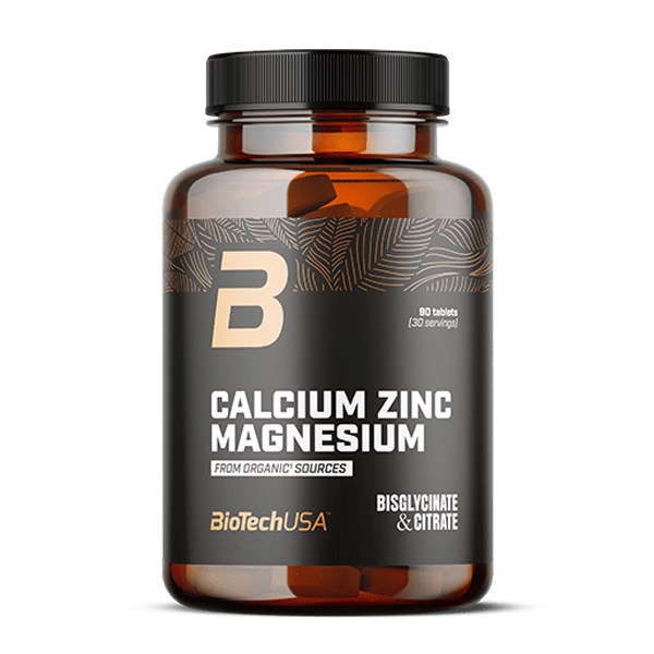 Calcium Zinc Magnesium from organic sources - 90 compresse
