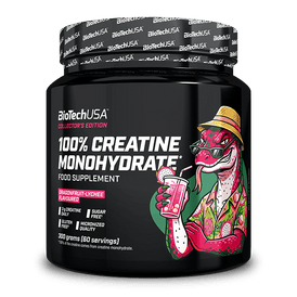 100% Creatine Monohydrate - 300 g Litchi al frutto del drago