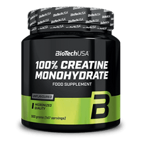 100% Creatine Monohydrate - 500 g non aromatizzato - BioTechUSA Italy