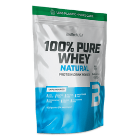 100% Pure Whey Natural - 400 g - BioTechUSA Italy