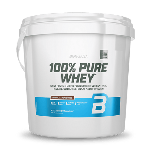 100% Pure Whey - 4000 g - BioTechUSA Italy