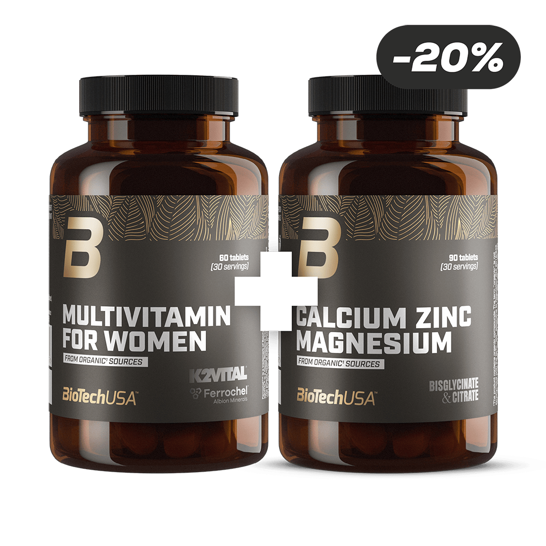 Multivitamin For Women + Calcium Zinc Magnesium from organic sources