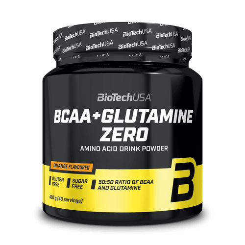 BCAA + Glutamine Zero - 480 g - BioTechUSA Italy