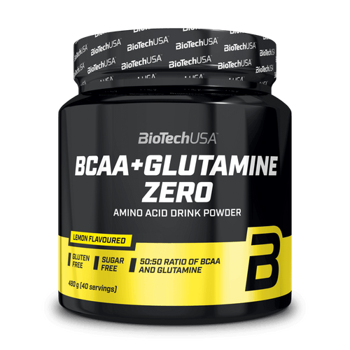 BCAA + Glutamine Zero - 480 g - BioTechUSA Italy