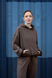 Felpa con cappuccio oversize da donna HARMONY - BioTechUSA Italy
