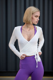 Top a maniche lunghe da donna SILKWRAP - BioTechUSA Italy
