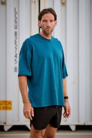 T-shirt oversize da uomo dal taglio boxy - BioTechUSA Italy