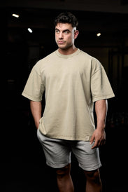Heavyweight Oversized T‑shirt uomo - BioTechUSA Italy