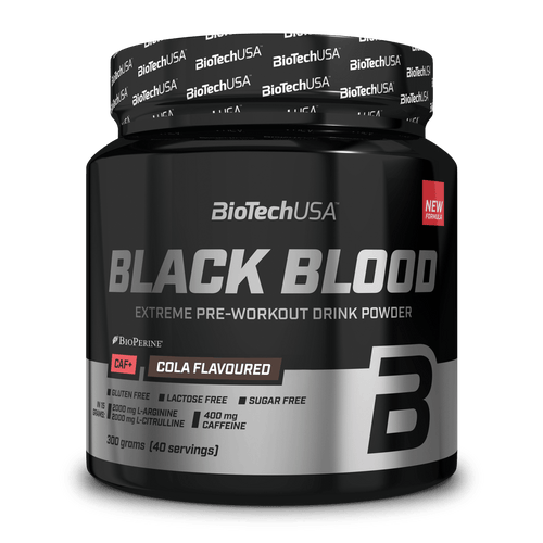 Black Blood CAF+ - 300 g - BioTechUSA Italy