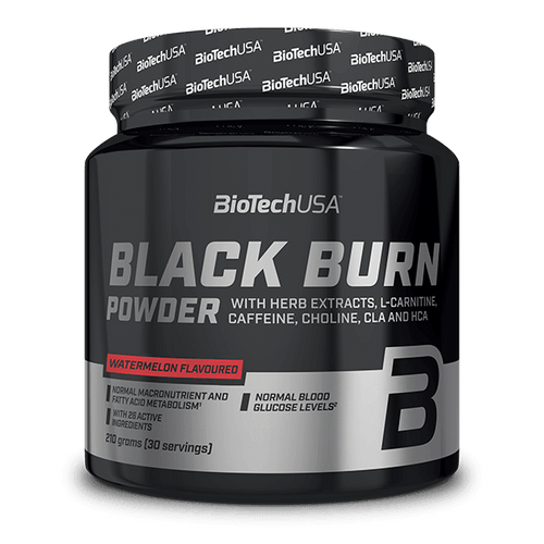 Black Burn bevanda in polvere - 210 g - BioTechUSA Italy