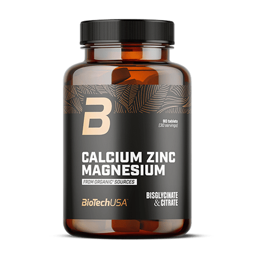 Calcium Zinc Magnesium from organic sources - 90 compresse