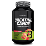 BioTechUSA Creatine Candy è una gustosa compressa masticabile alla frutta che fornisce 3 g di creatina al giorno a supporto delle prestazioni e dell’esplosività. 