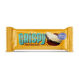 Crispy Protein Bar - 40 g latte - BioTechUSA Italy