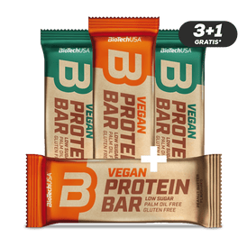 Vegan Protein Bar 3+1 - BioTechUSA Italy