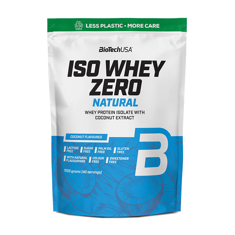 Iso Whey Zero Natural bevanda proteica in polvere - 1000 g