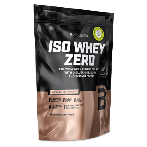 Iso Whey Zero - 454 g Caffé Latte - BioTechUSA Italy