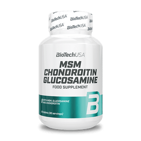 MSM Chondroitin Glucosamine - 60 compressa - BioTechUSA Italy