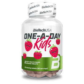 One - A - Day Kids - 90 compresse masticabili - BioTechUSA Italy