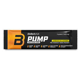 Pump Caffeine Free bevanda in polvere - 11 g - BioTechUSA Italy