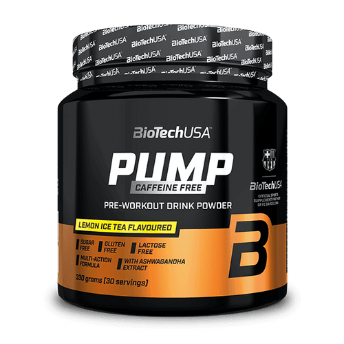Pump Caffeine Free bevanda in polvere - 330 g - BioTechUSA Italy