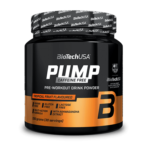 Pump Caffeine Free bevanda in polvere - 330 g - BioTechUSA Italy