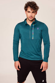 TREVOR Maglia con zip da uomo - BioTechUSA Italy