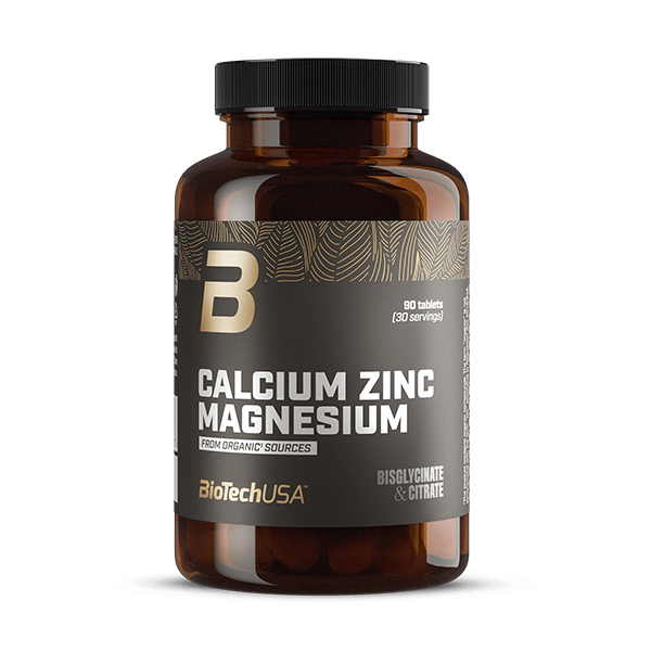 Calcium Zinc Magnesium from organic sources - 90 compresse