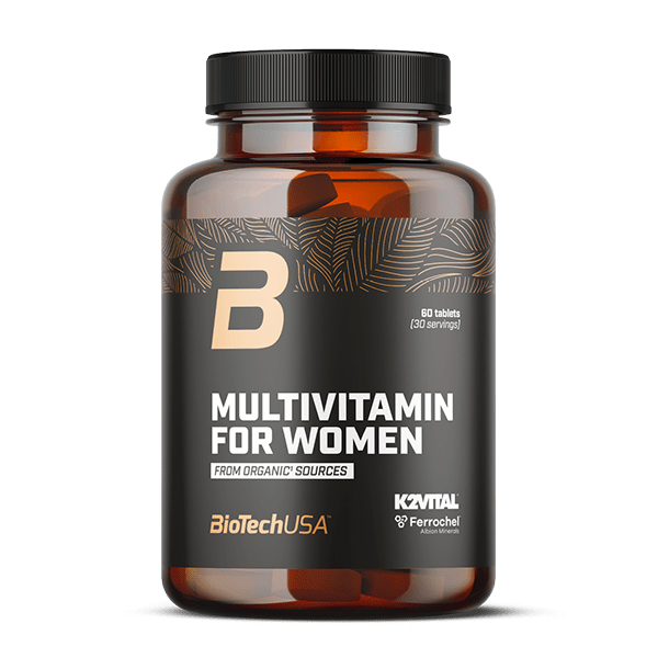 Multivitamin For Women from organic sources - 60 compresse