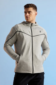 RISE Felpa con Zip Uomo - BioTechUSA Italy
