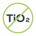 Senza biossido di titanio