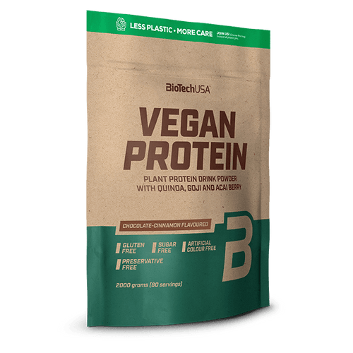 Vegan Protein, 2000 g | Proteine Vegetali in Polvere di BioTechUSA
