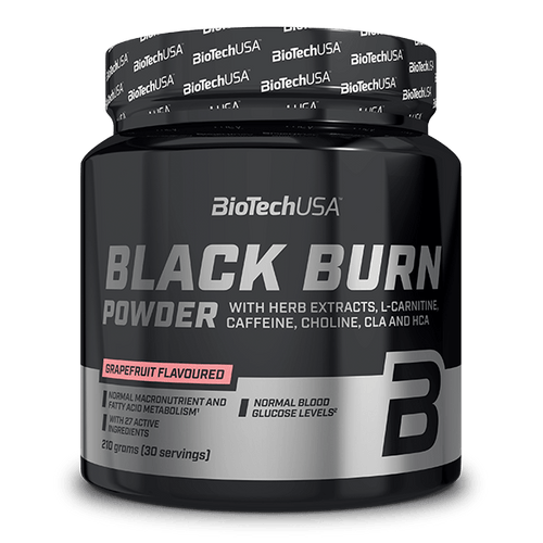 Black Burn bevanda in polvere - 210 g _ BioTechUSA