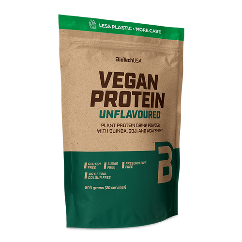 Bevanda proteica in polvere Vegan Protein Unflavoured - 500 g non aromatizzata