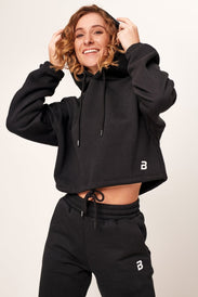 LEAGUE Felpa crop top da donna - BioTechUSA Italy